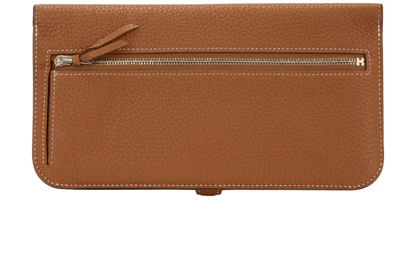 Hermes Dogon Wallet, &pound;450, Accessories, Brown, Leather, Back view